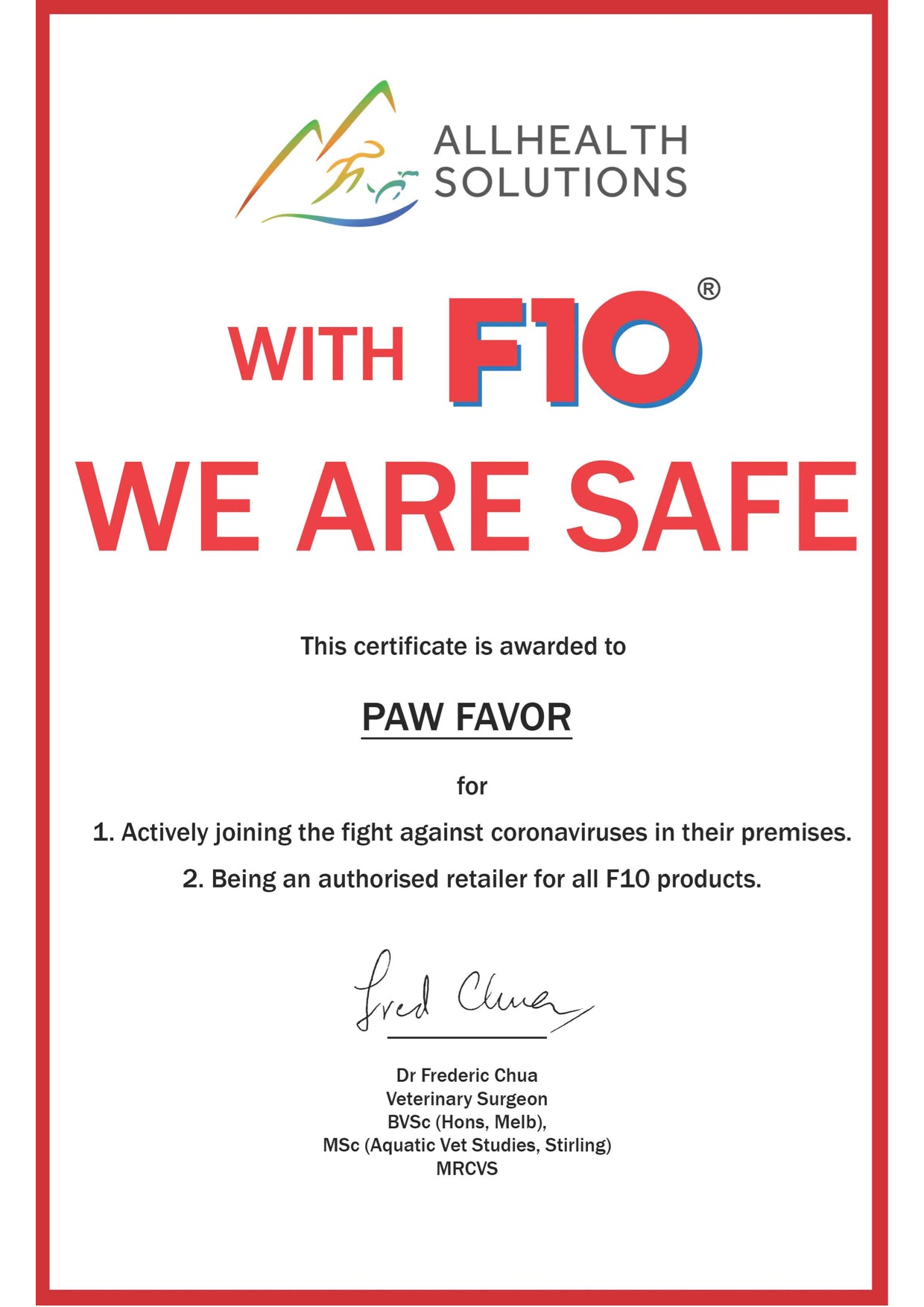 F10 SC Super Concentrate Veterinary Disinfectant (200ML/1L/5L)