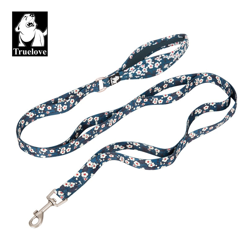 Truelove Floral Dog Leash (Multi-Loop design)