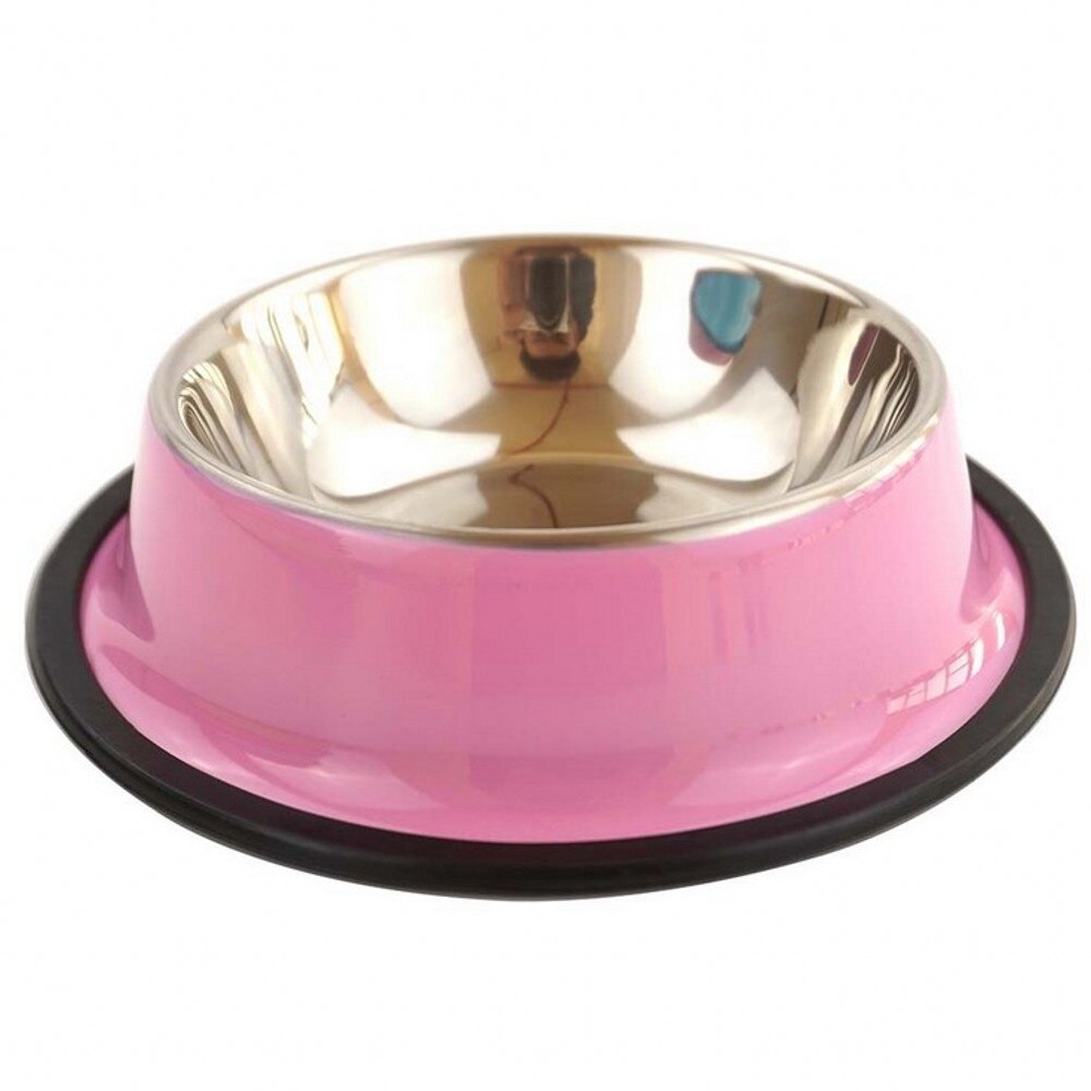Bright and Shine Stainless Steel Dog Bowls