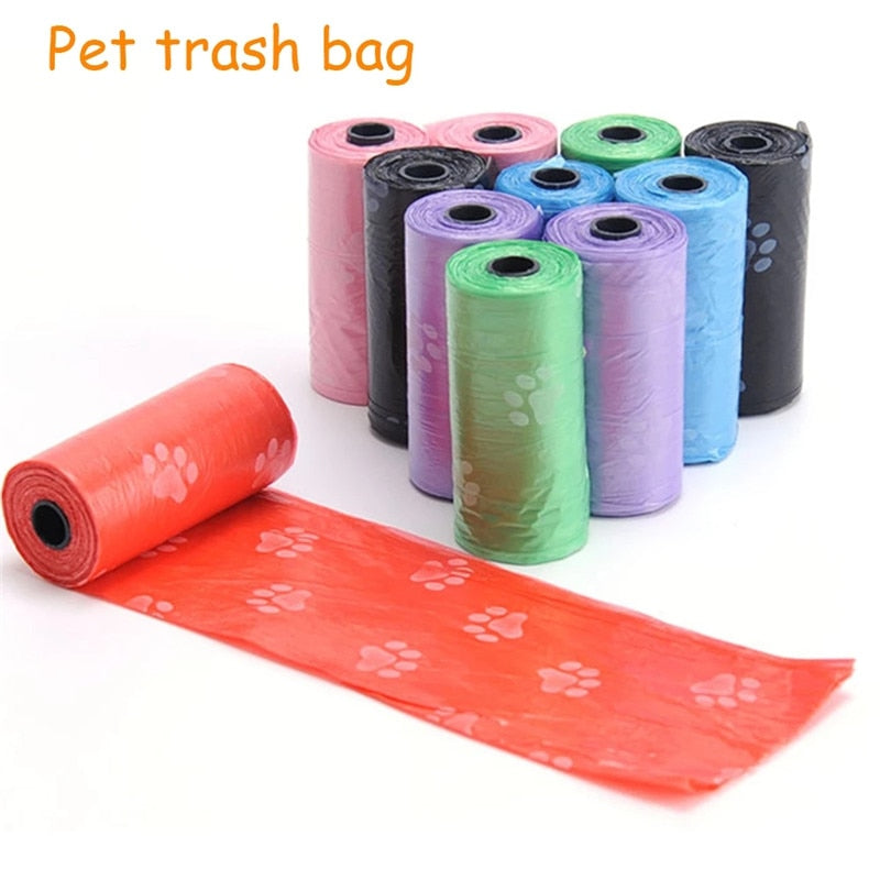 Dog Poop Bags with free bone dispenser (min 50 Rolls, bag size 22cmX28cm for small dogs)