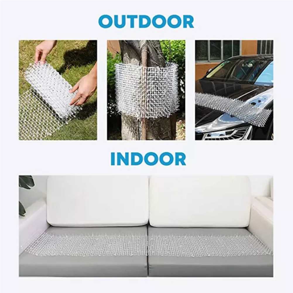 Black/White Pet Deterrent Mat (0.5M/1M/2M/3M/4M/6M X 29cm)