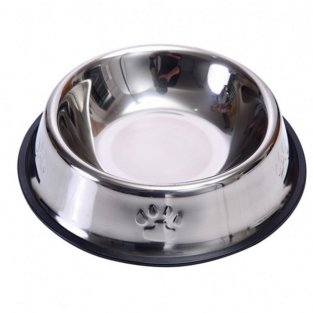 Bright and Shine Stainless Steel Dog Bowls