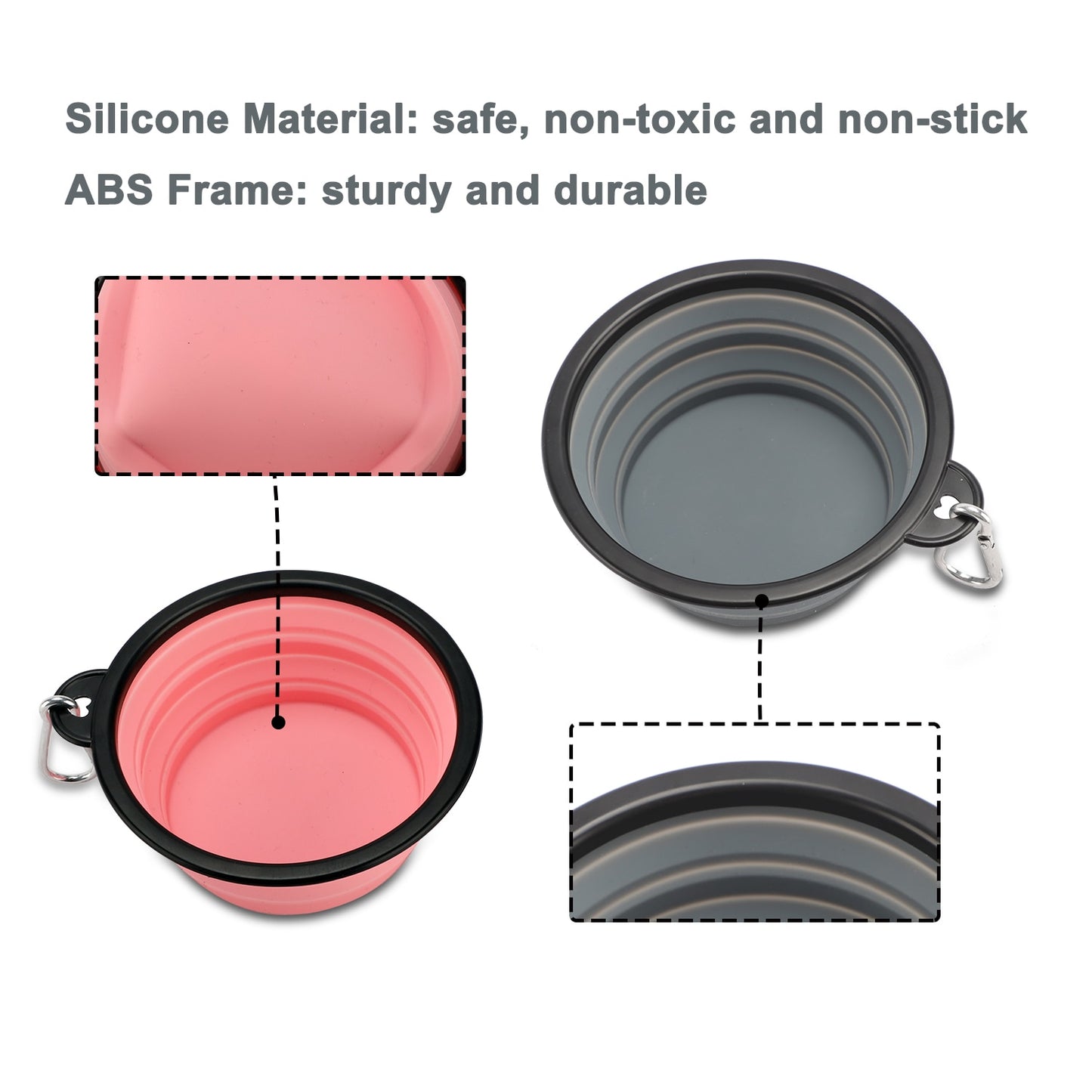 Collapsible Dog Bowls for Outdoor Travel