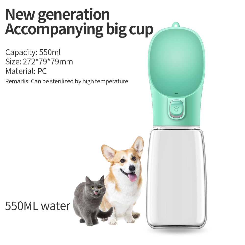 New Generation Clear Dog Travel Bottle