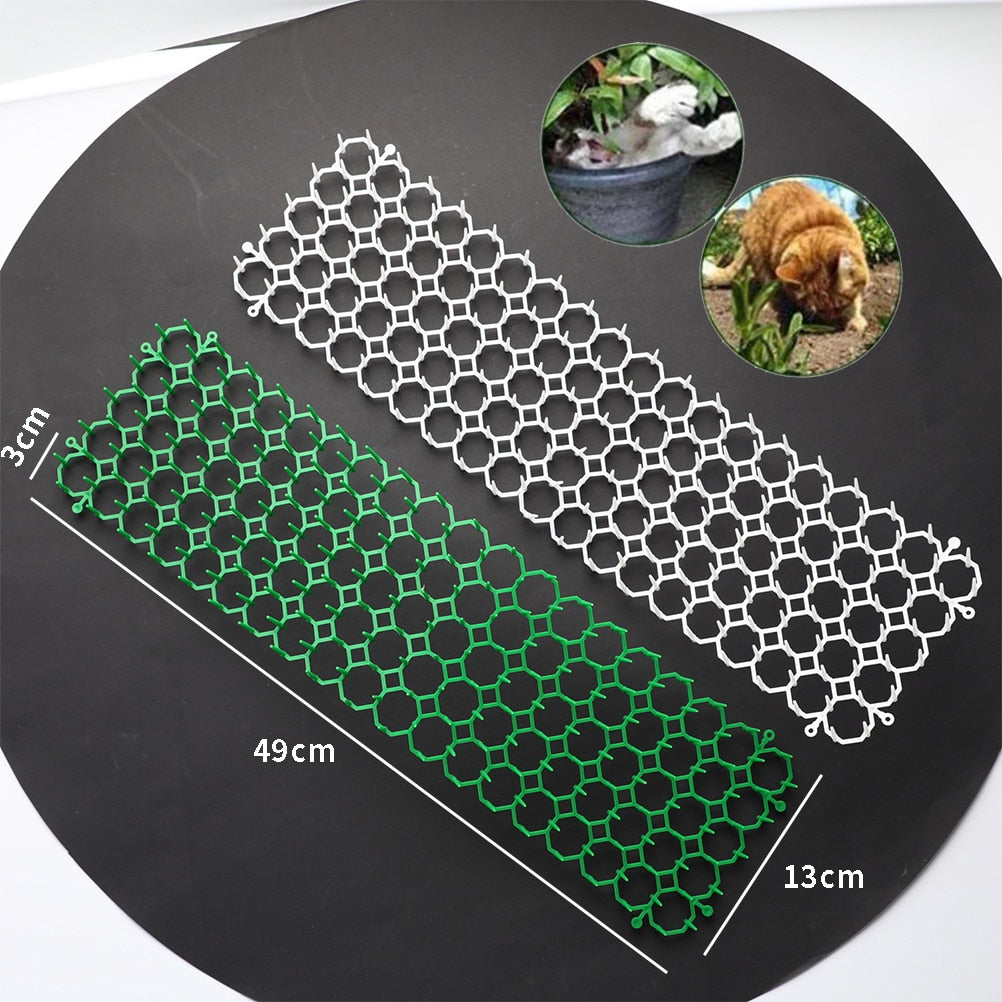 Green/White/Black Dog Deterrent Mat, Indoor/Outdoor, 13cmx49cm