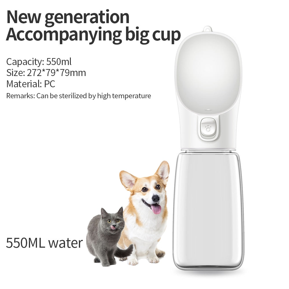 New Generation Clear Dog Travel Bottle