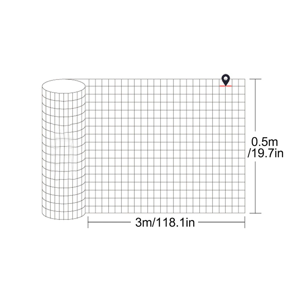 Green Iron Wire Mesh Safety Fence