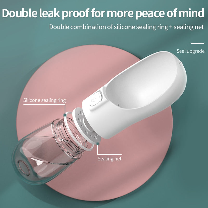 New Generation Clear Dog Travel Bottle