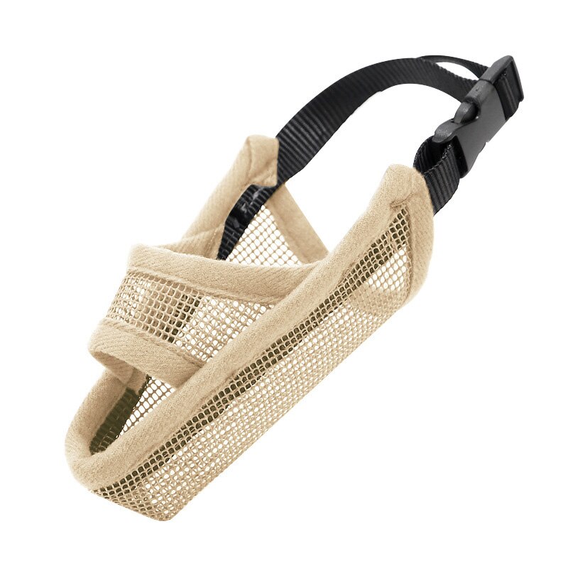 Adjustable Breathable Mesh Dog Muzzle for Regular and Long Snout Breeds