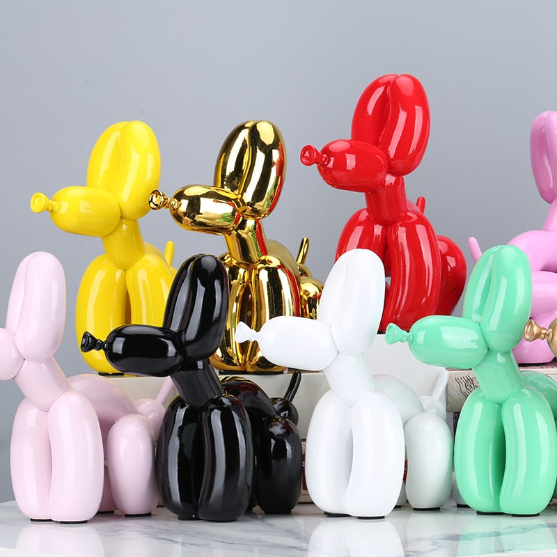 Dog Pooping Balloon Art Sculpture