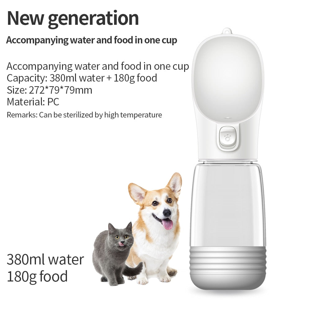 New Generation Clear Dog Travel Bottle