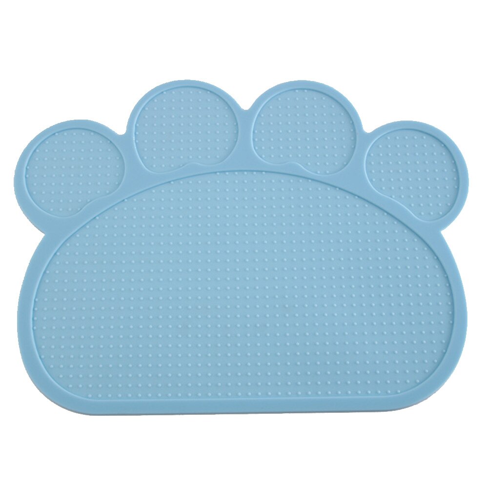 Paw Print Feeding Mat