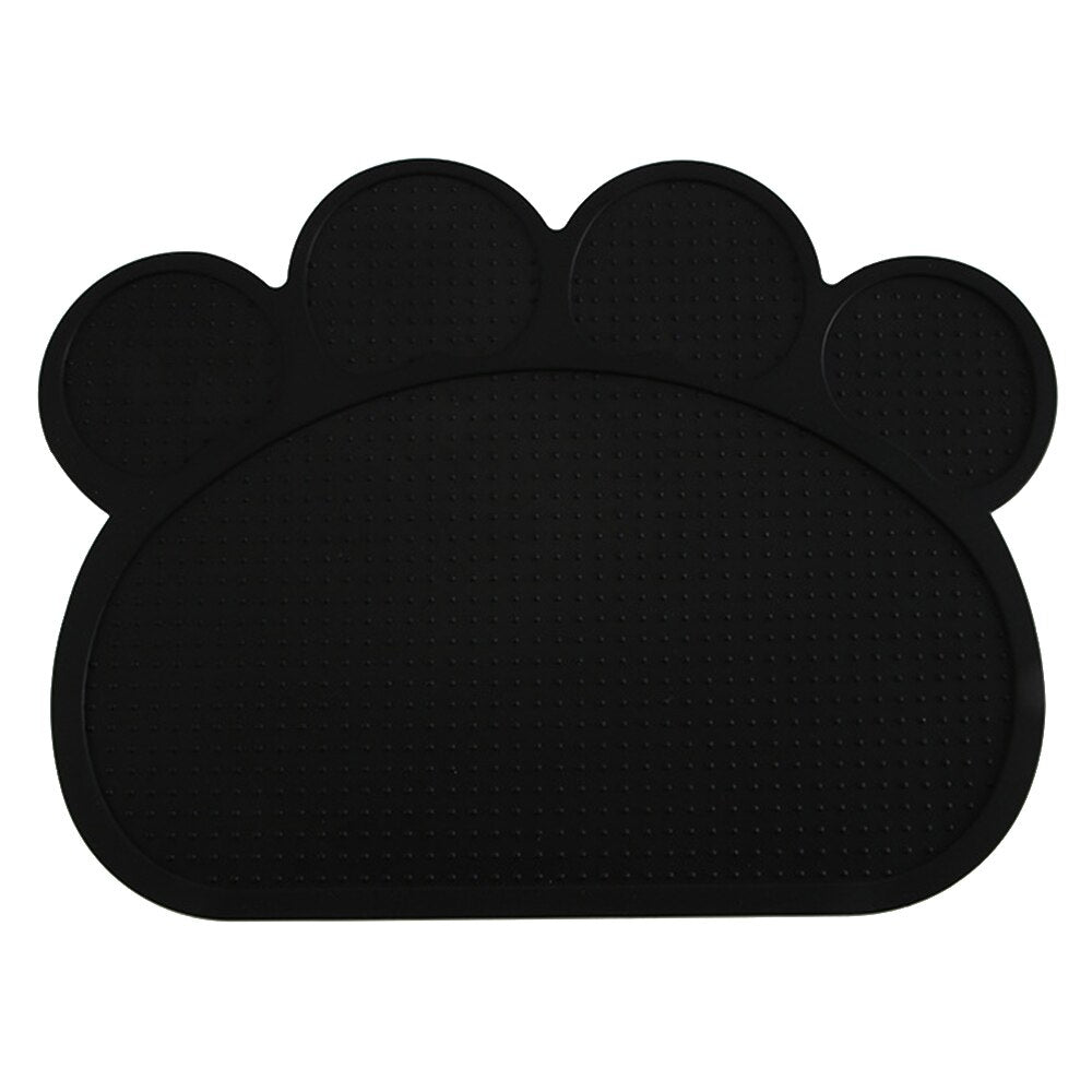 Paw Print Feeding Mat