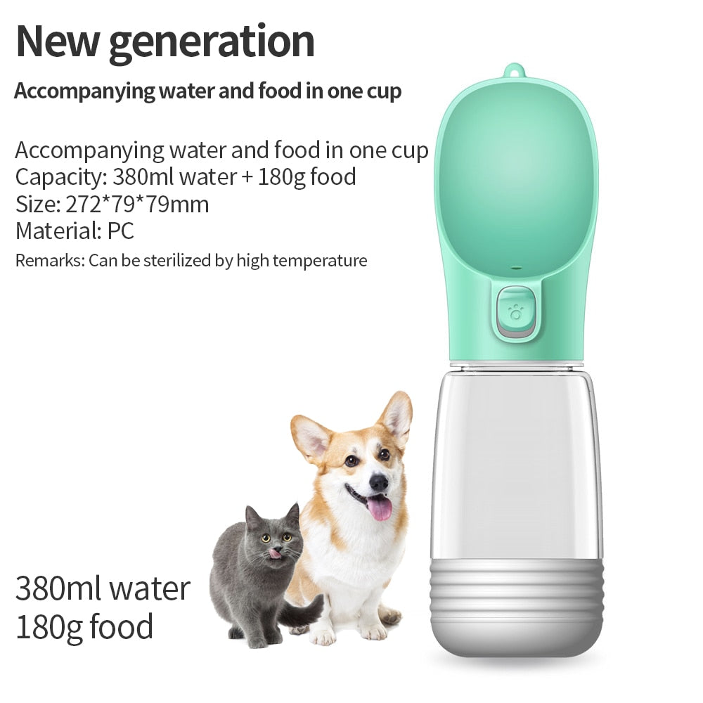 New Generation Clear Dog Travel Bottle