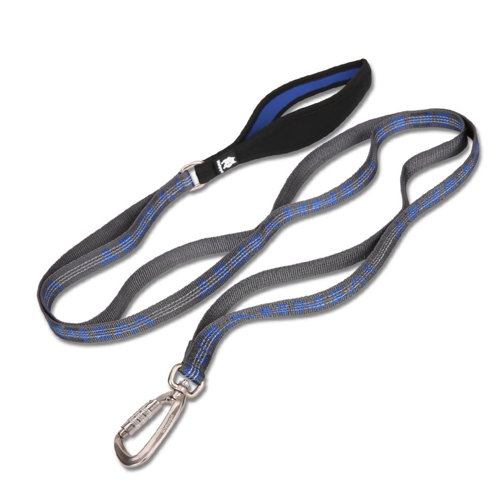 TRUELOVE Reflective Nylon Multi-Loop Dog Leash with Carabiner Hook
