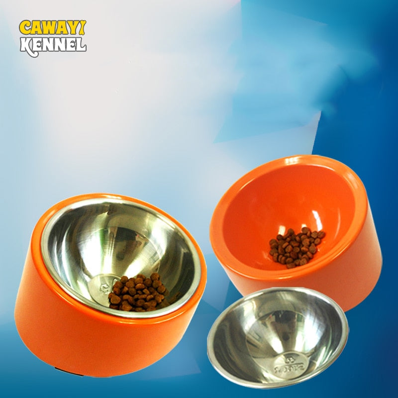 Bright and Shine Tilted Bowls for Dogs