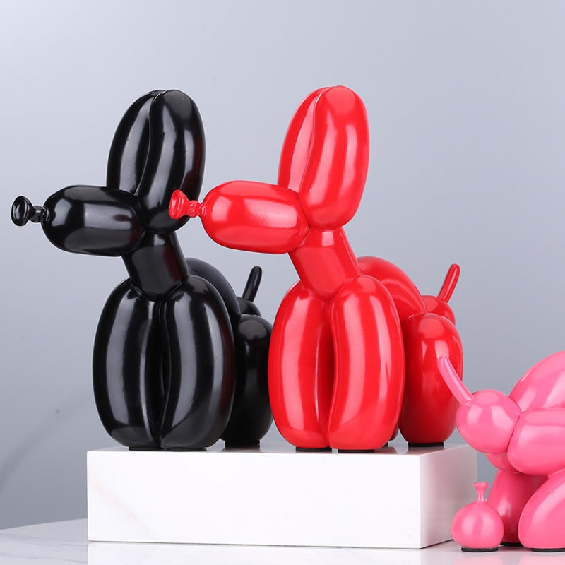 Dog Pooping Balloon Art Sculpture