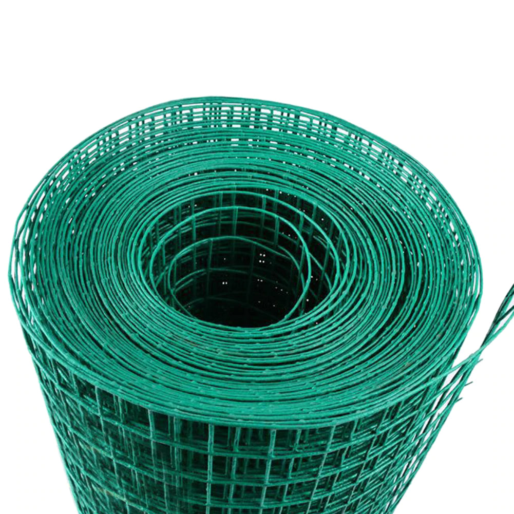 Green Iron Wire Mesh Safety Fence