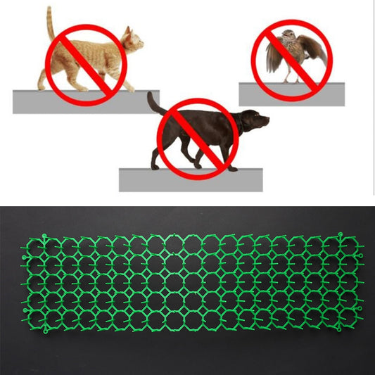 Green/White/Black Dog Deterrent Mat, Indoor/Outdoor, 13cmx49cm