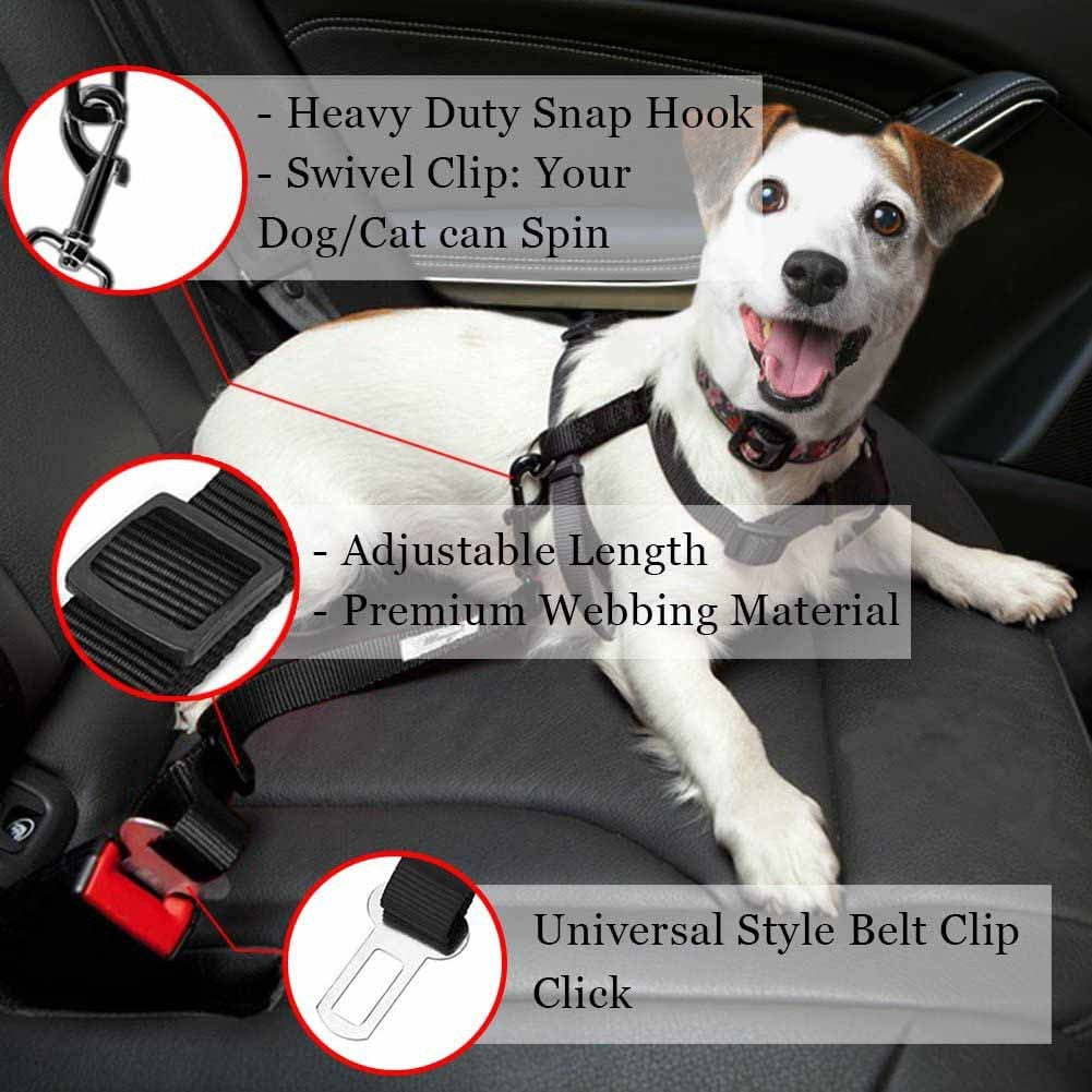 Nylon Car Seat Belt for Dogs