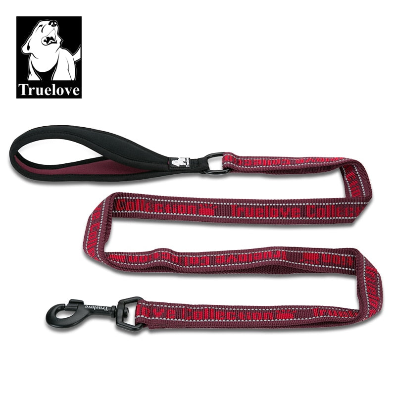 Truelove Reflective Nylon Multi-Loop Firm Grip Dog Leash