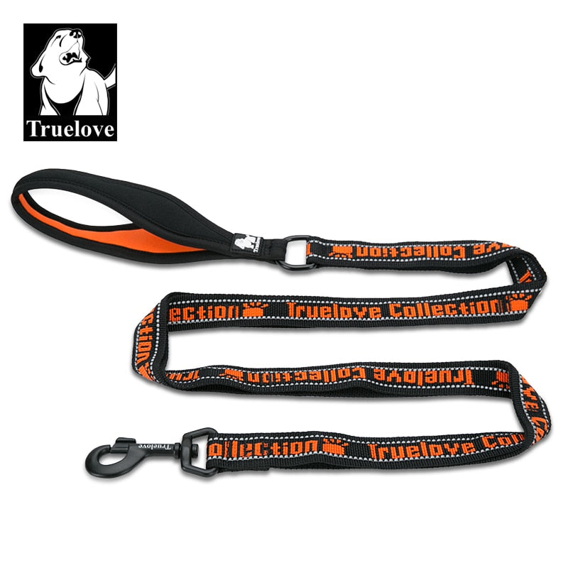 Truelove Reflective Nylon Multi-Loop Firm Grip Dog Leash