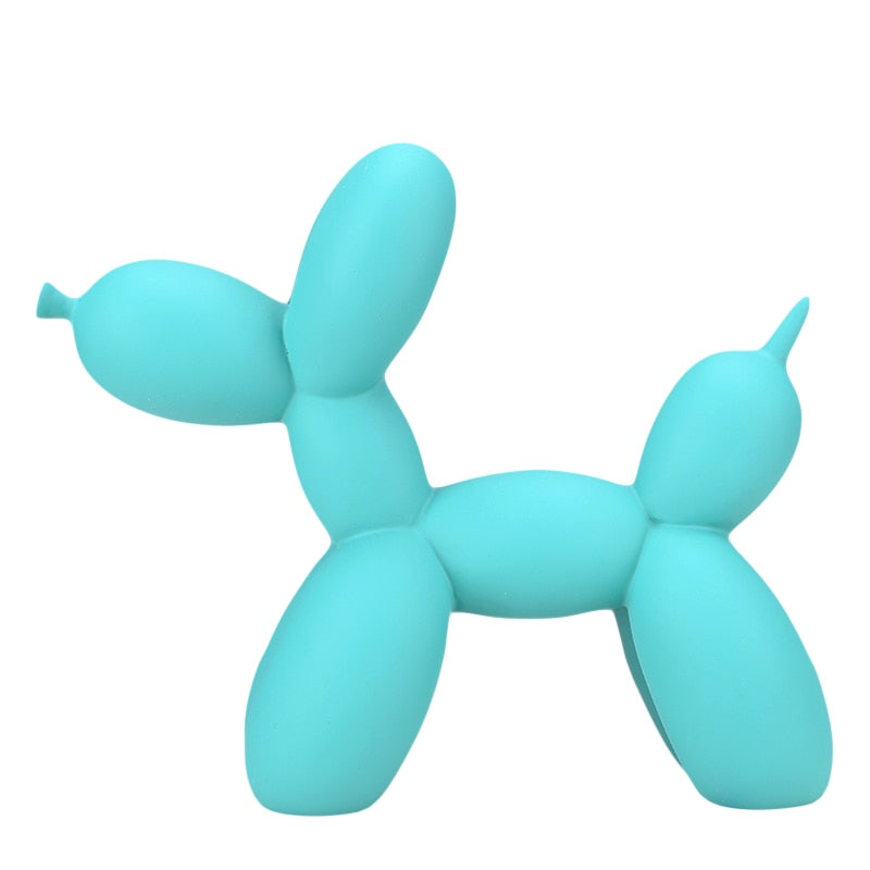 Matte Poodle Balloon Art Sculpture Holder