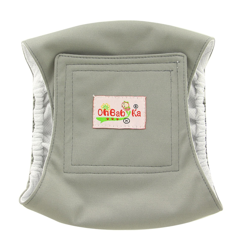 Ohbabyka Washable Reusable Male Dog Diaper