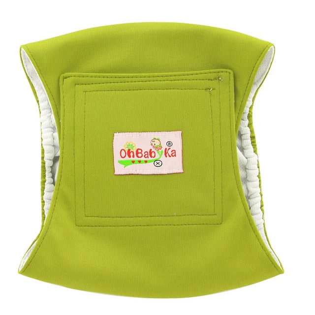 Ohbabyka Washable Reusable Male Dog Diaper