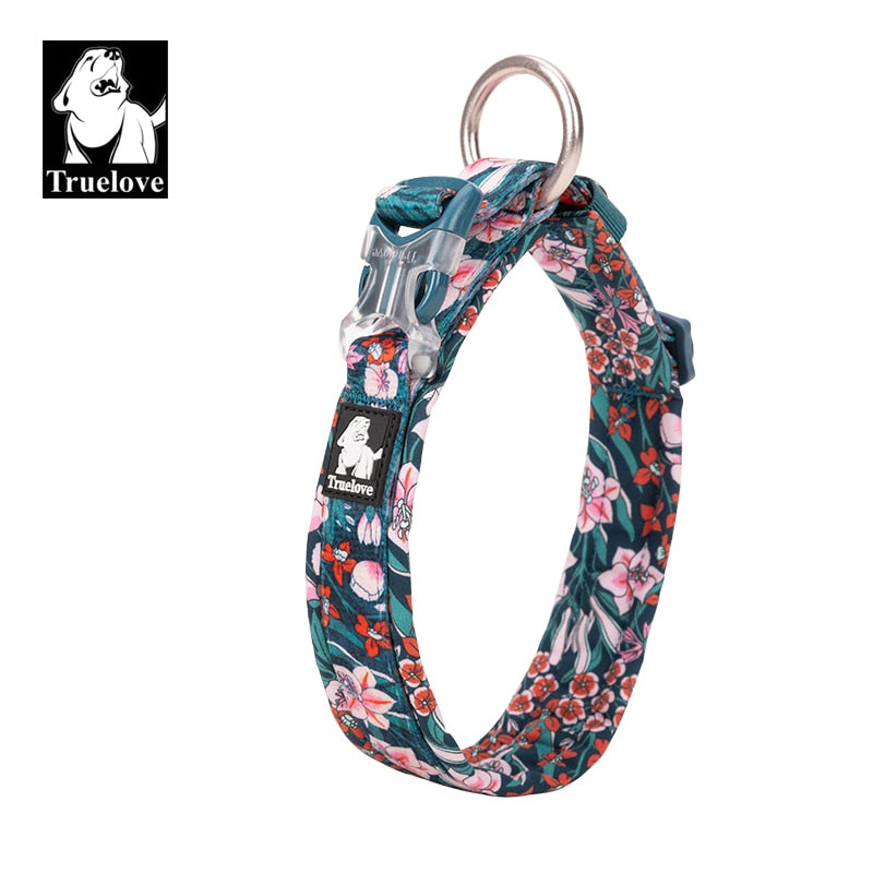 Truelove Floral Dog Collar