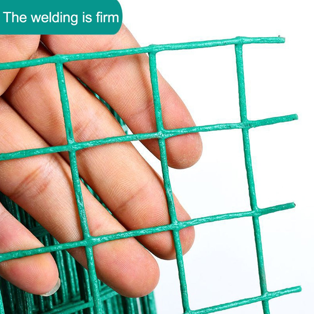 Green Iron Wire Mesh Safety Fence