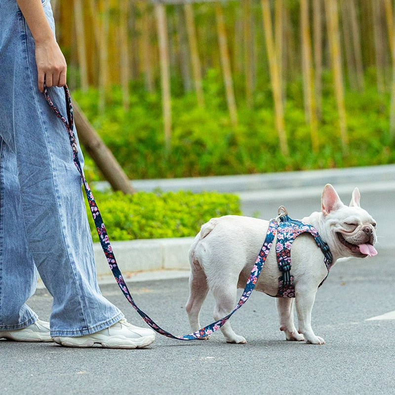 Truelove Floral Dog Leash (Multi-Loop design)