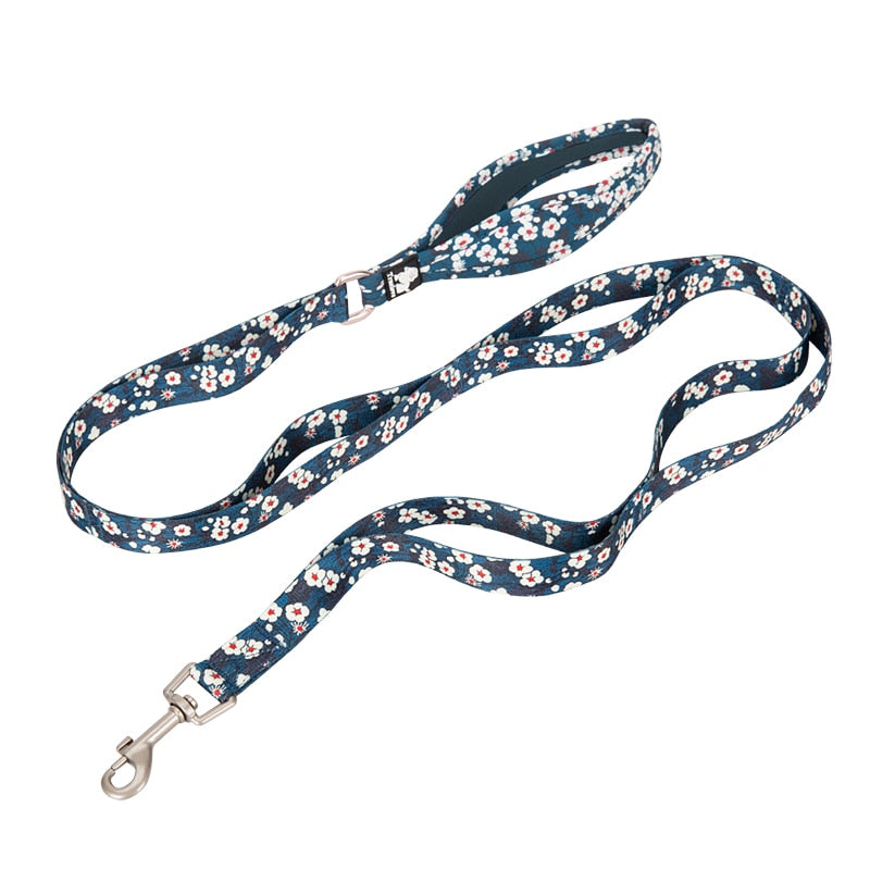 Truelove Floral Dog Leash (Multi-Loop design)